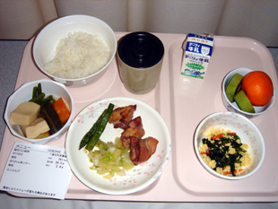 2009年12月25日昼食